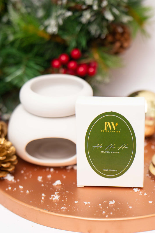 Ho Ho Ho- Pumpkin Souffle Wax Melt and Burner