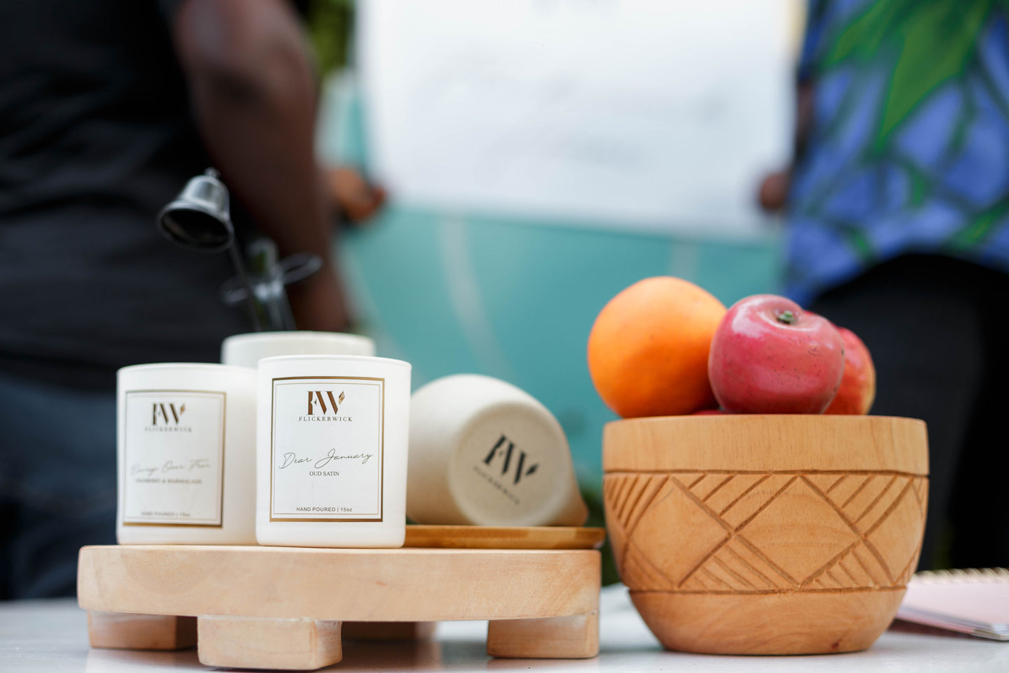 FW Wooden Pestle and Mortar